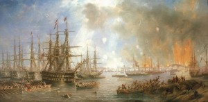The Bombardment of Sveaborg